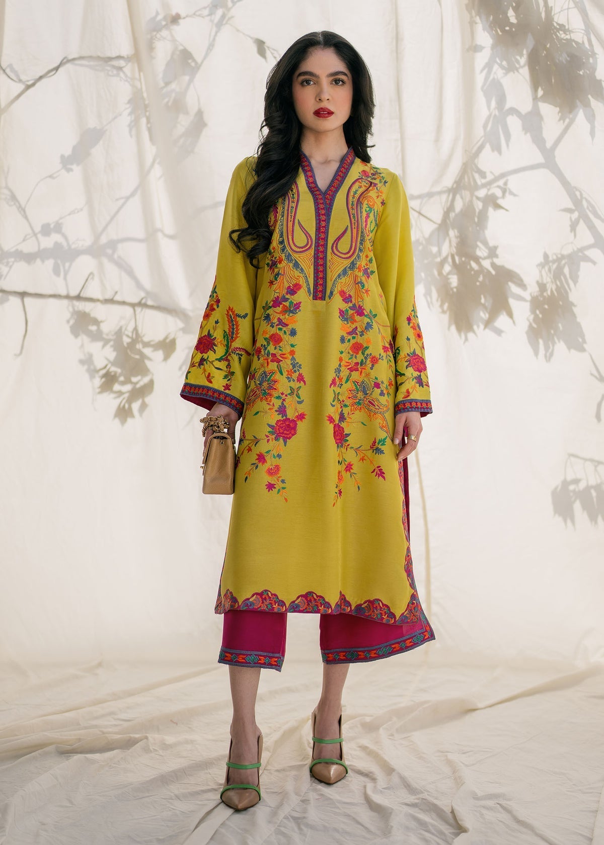 Mahgul | Samara Pret | Saffron Scent -  Mahgul Ladies Clothes - Original Designer Dress - House of Maryam