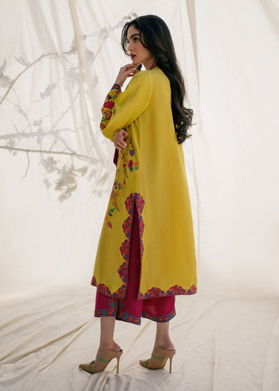 Mahgul | Samara Pret | Saffron Scent -  Mahgul Ladies Clothes - Original Designer Dress - House of Maryam
