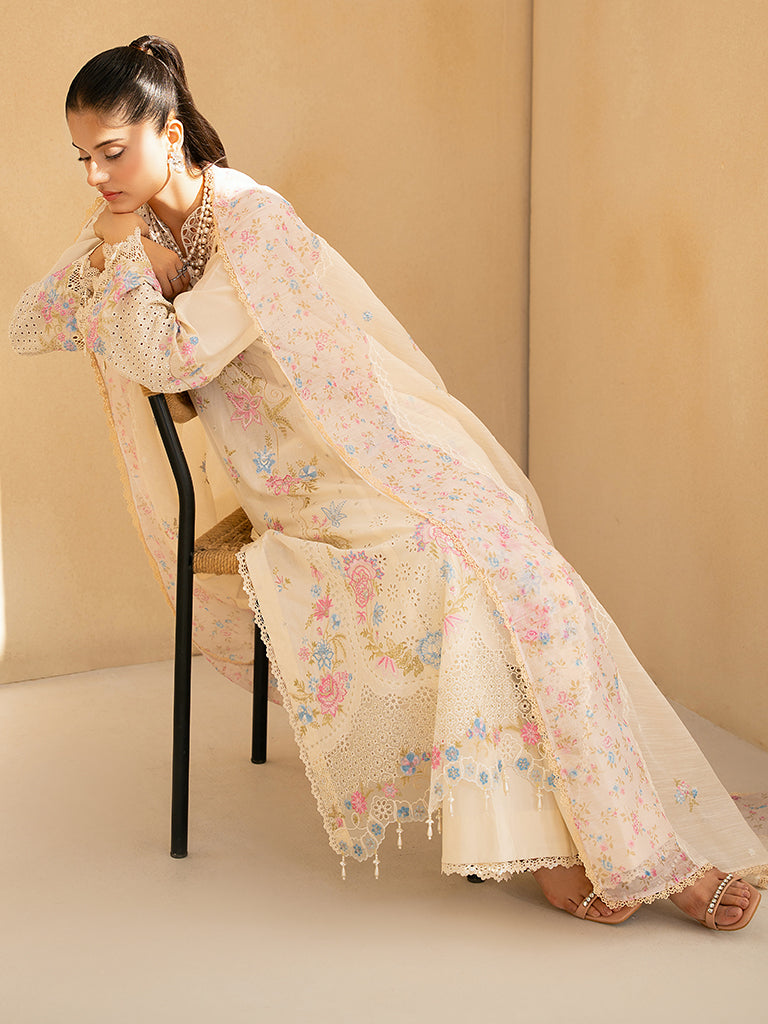 Rajbari | Jahaan Premium Festive Lawn | AIRA (Jahan) 2-A -  Rajbari Ladies Clothes - Original Designer Dress - House of Maryam