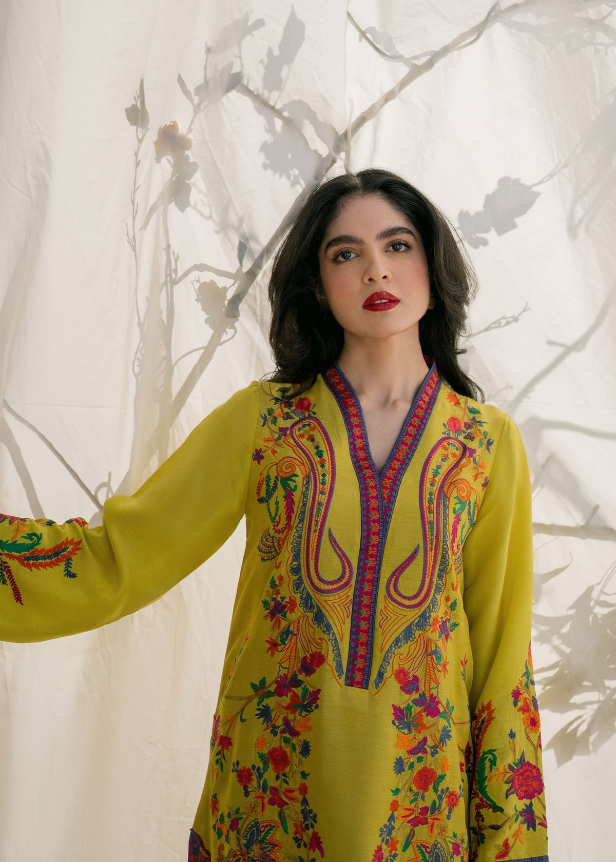 Mahgul | Samara Pret | Saffron Scent -  Mahgul Ladies Clothes - Original Designer Dress - House of Maryam