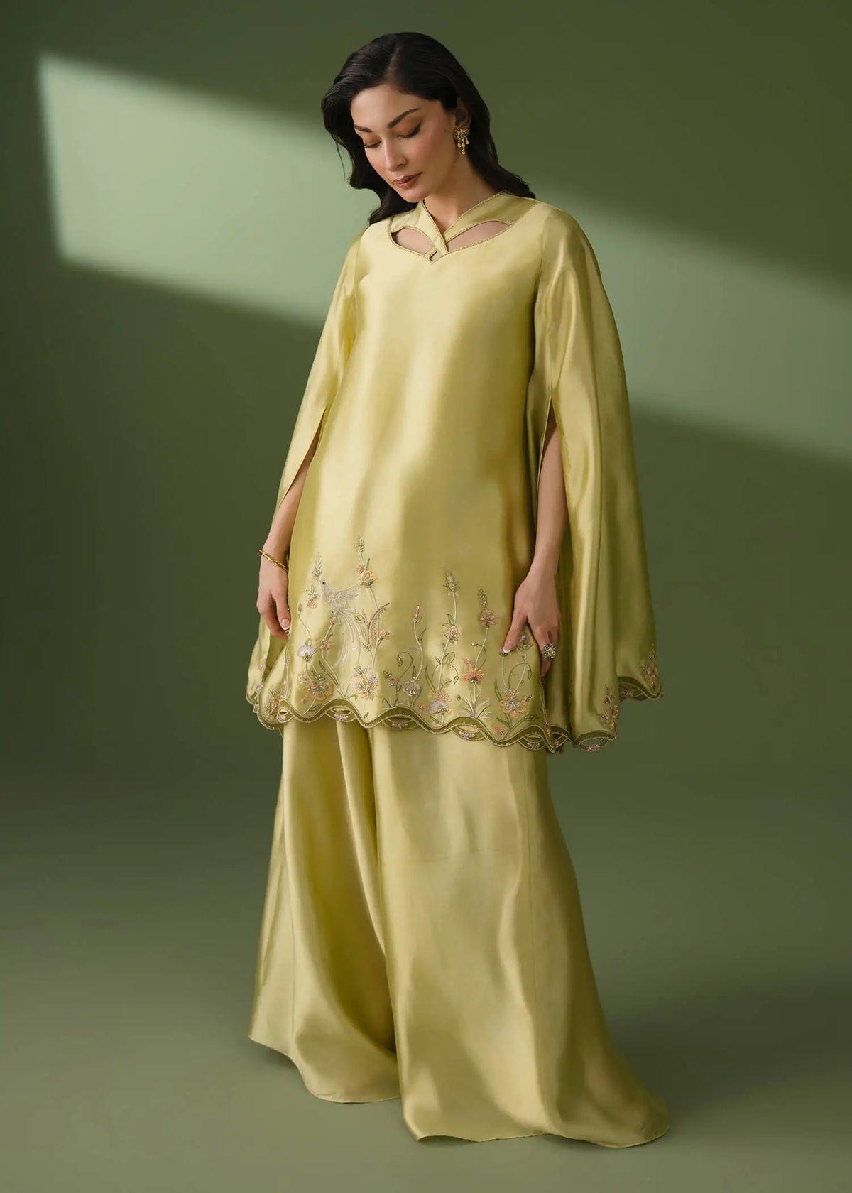 Jeem | Celestial Luxe Formals | LEIA MINT GREEN