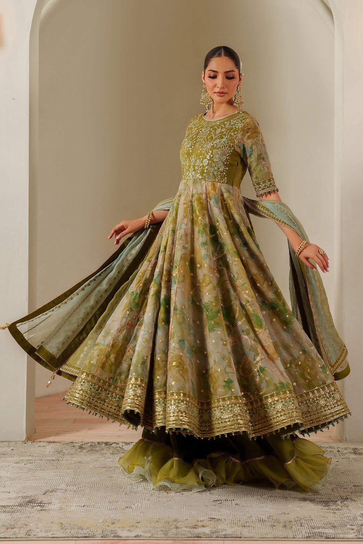 Alizeh | Fleur Chiffon |  AF-CH-2195-Renee, image 4