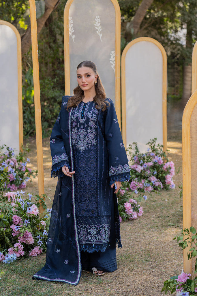 Florent | Chikankari Eid 25 | FLC- 7 -  Florent Ladies Clothes - Original Designer Dress - House of Maryam