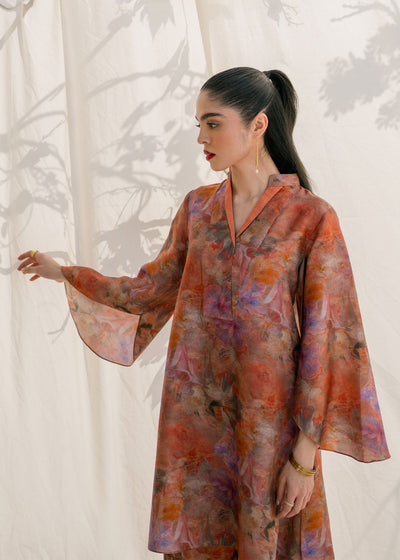 Mahgul | Samara Pret | Coral Sea -  Mahgul Ladies Clothes - Original Designer Dress - House of Maryam
