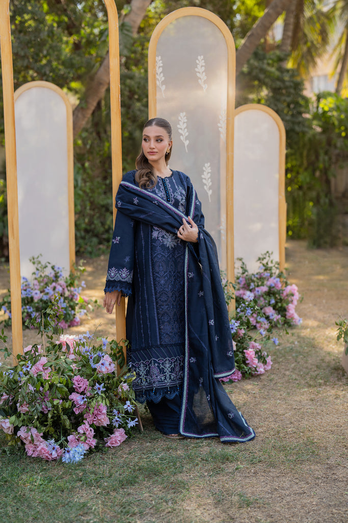 Florent | Chikankari Eid 25 | FLC- 7 -  Florent Ladies Clothes -  House of Maryam