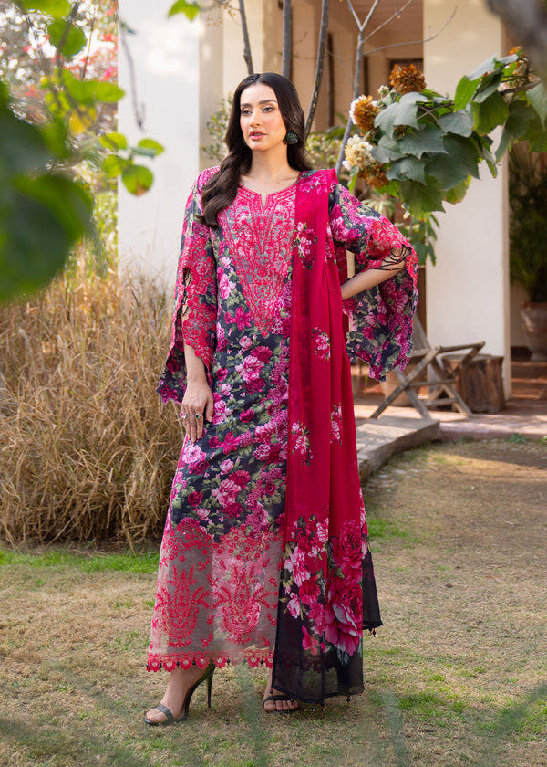 Myeesha | Lamhay Luxury Lawn 25 | Naghma -  Myeesha Ladies Clothes - Original Designer Dress - House of Maryam