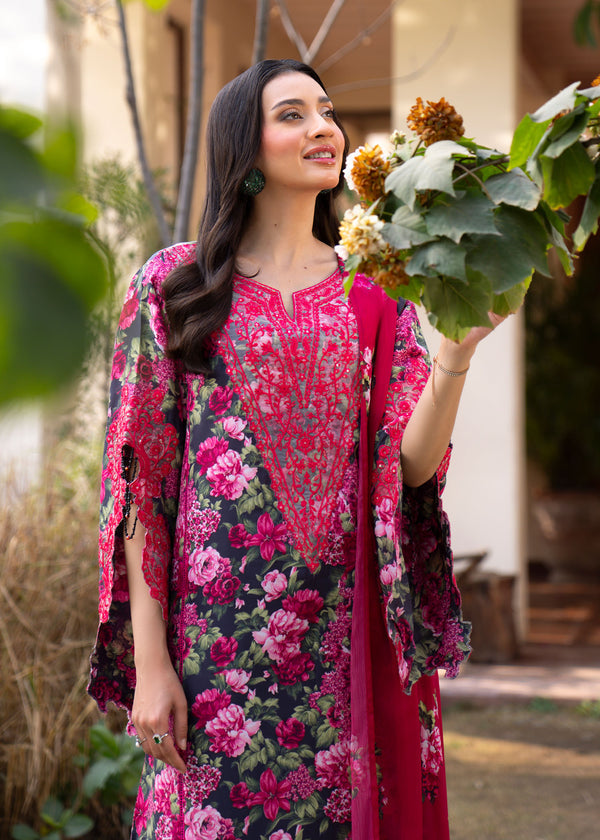 Myeesha | Lamhay Luxury Lawn 25 | Naghma -  Myeesha Ladies Clothes - Original Designer Dress - House of Maryam
