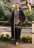 Fozia Khalid | Blossom Festive Lawn 25 | Black viola -  Fozia Khalid Ladies Clothes -  House of Maryam
