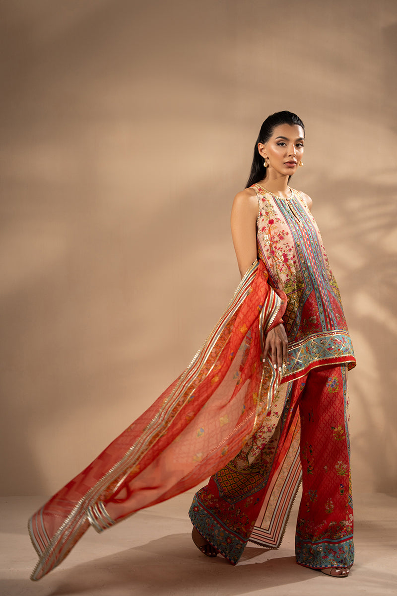 Sania Maskatiya | Mirra Luxury Pret 25 | Zella -  Sania Maskatiya Ladies Clothes - Original Designer Dress - House of Maryam