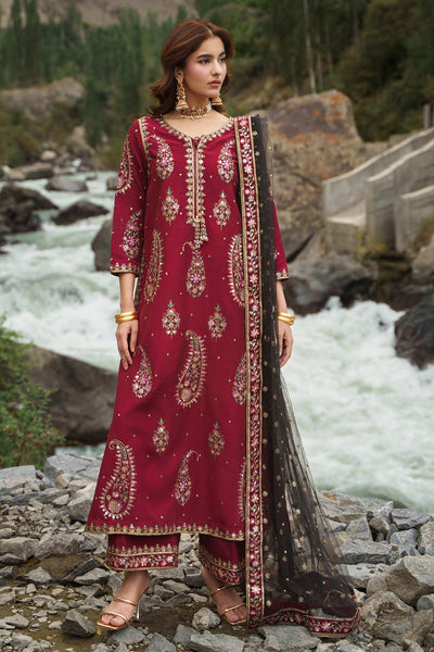 Charizma | Festive Pret | Embroidered Raw Silk CMA-6-448