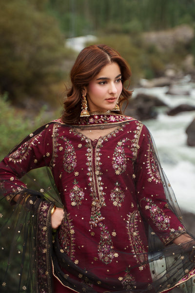 Charizma | Festive Pret | Embroidered Raw Silk CMA-6-448