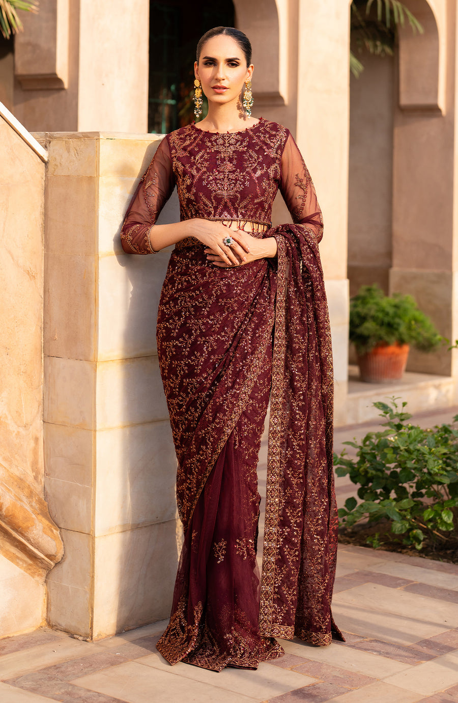 Zarif | Sahiba Formals | UNST-SBA-01 ELIF -  Zarif Ladies Clothes - Original Designer Dress - House of Maryam