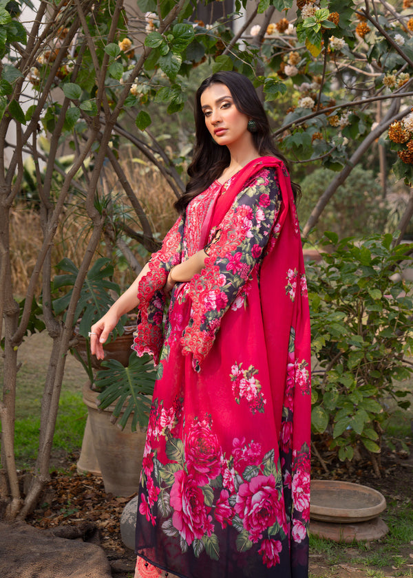 Myeesha | Lamhay Luxury Lawn 25 | Naghma -  Myeesha Ladies Clothes - Original Designer Dress - House of Maryam
