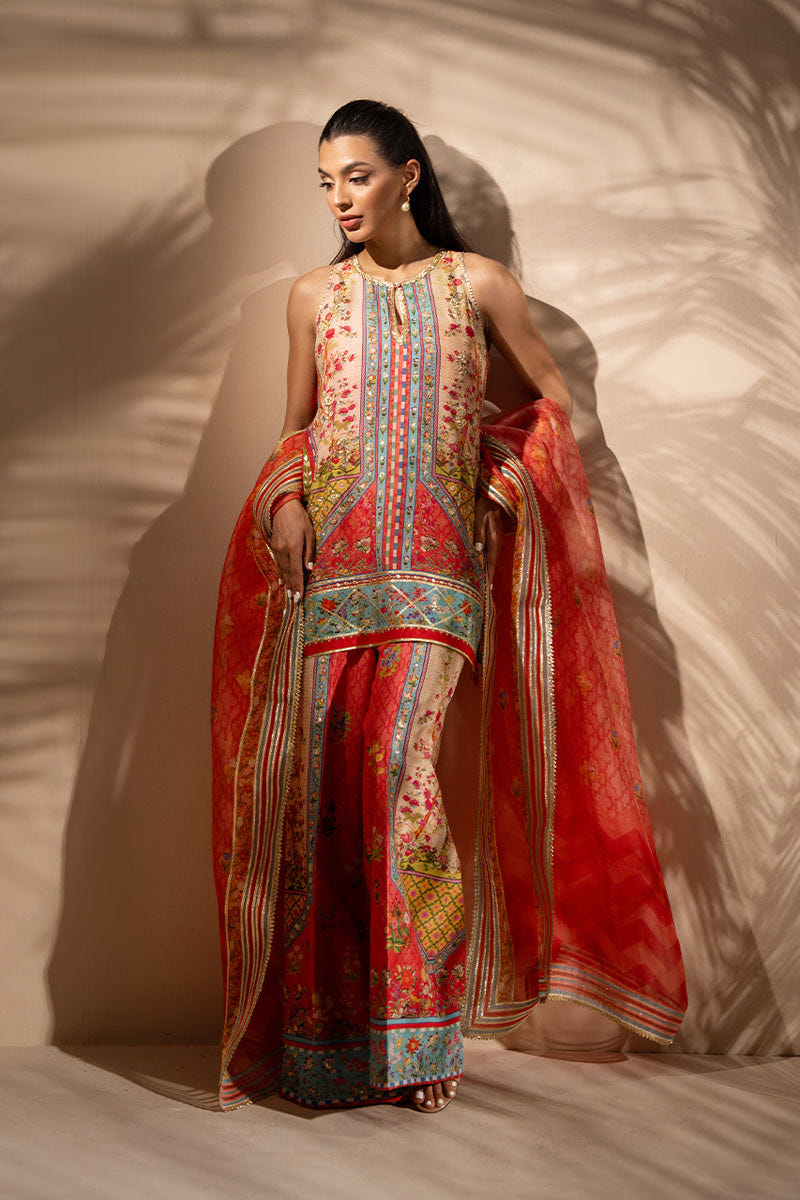 Sania Maskatiya | Mirra Luxury Pret 25 | Zella -  Sania Maskatiya Ladies Clothes - Original Designer Dress - House of Maryam