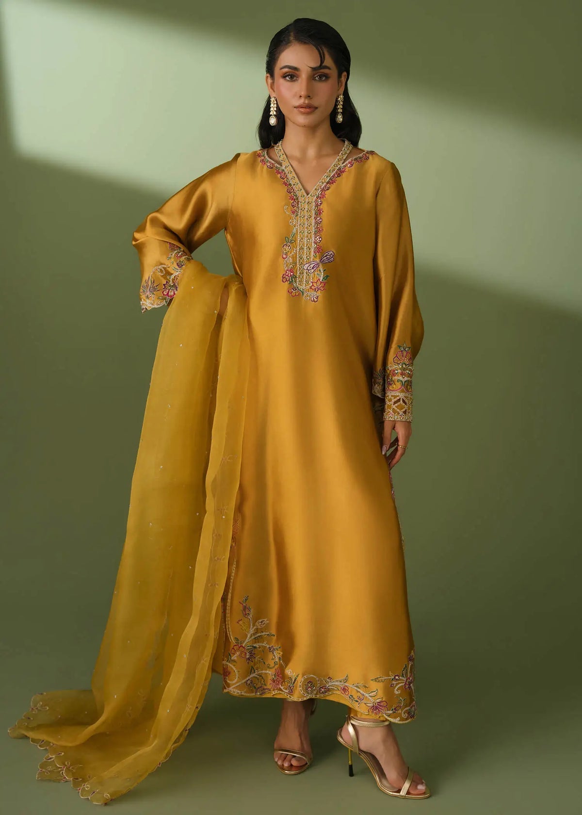 Jeem | Celestial Luxe Formals | MOSS MUSTARD