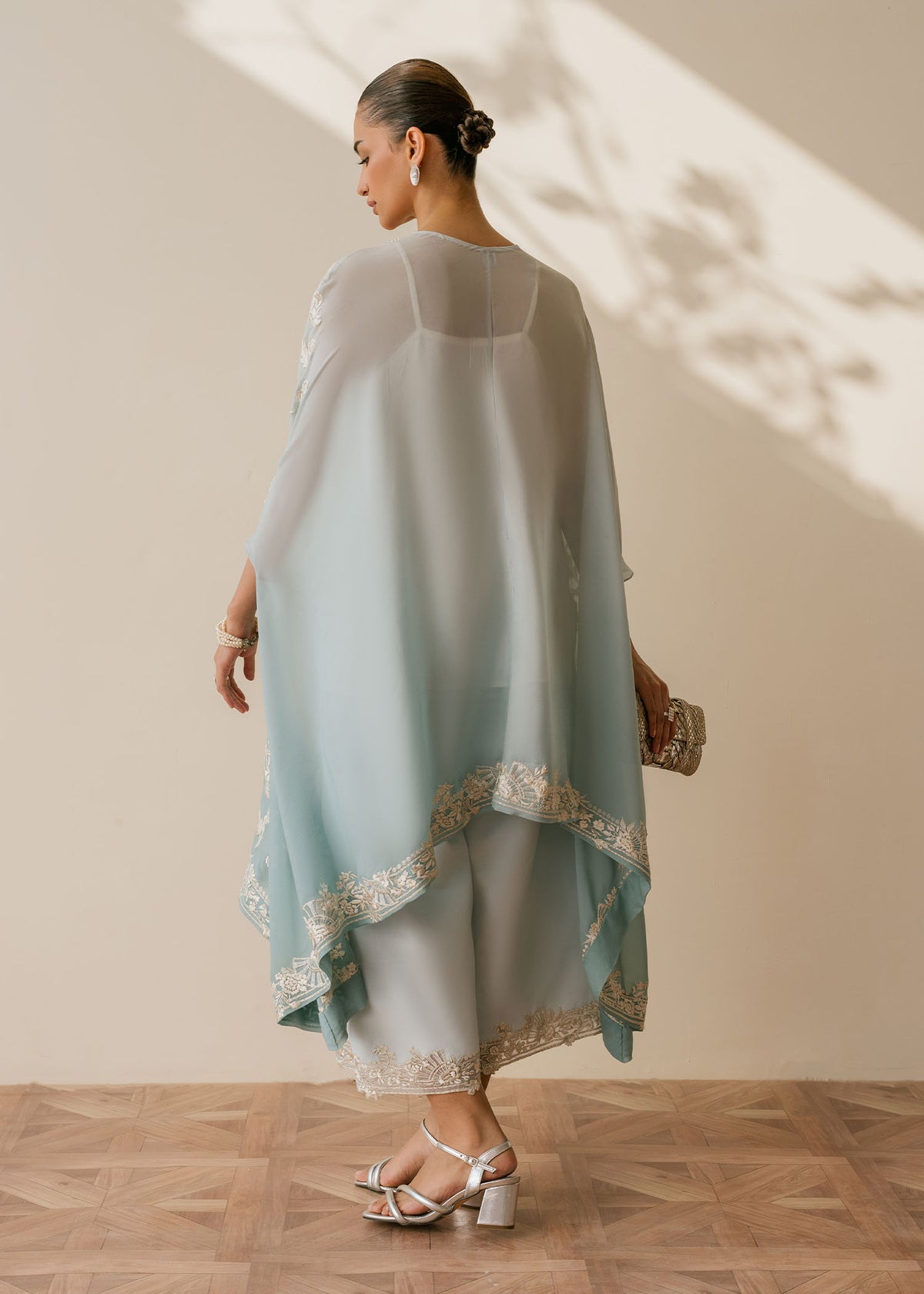 Mahgul | Samara Pret | Sea Pearl -  Mahgul Ladies Clothes - Original Designer Dress - House of Maryam