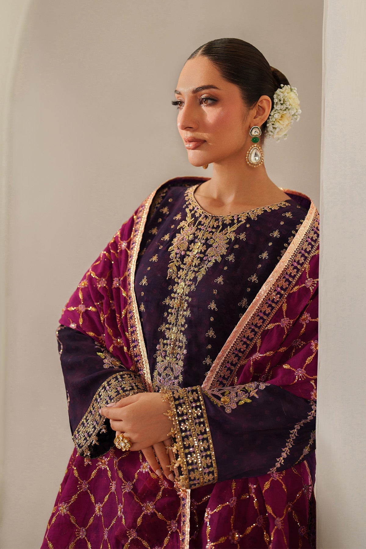Alizeh | Fleur Chiffon |  AF-CH-2196-Reya, image 3