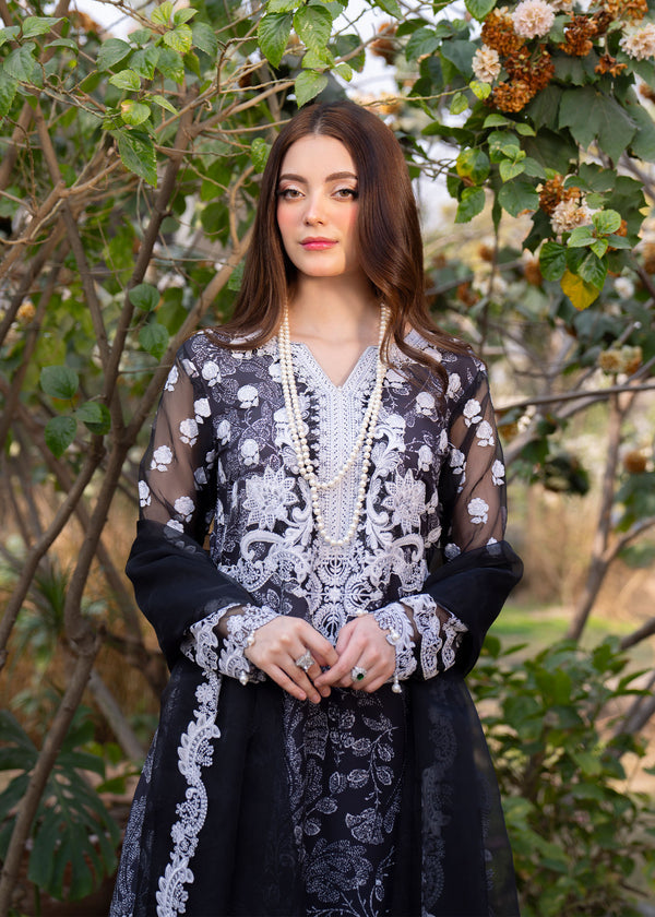 Myeesha | Lamhay Luxury Lawn 25 | Chandni -  Myeesha Ladies Clothes - Original Designer Dress - House of Maryam
