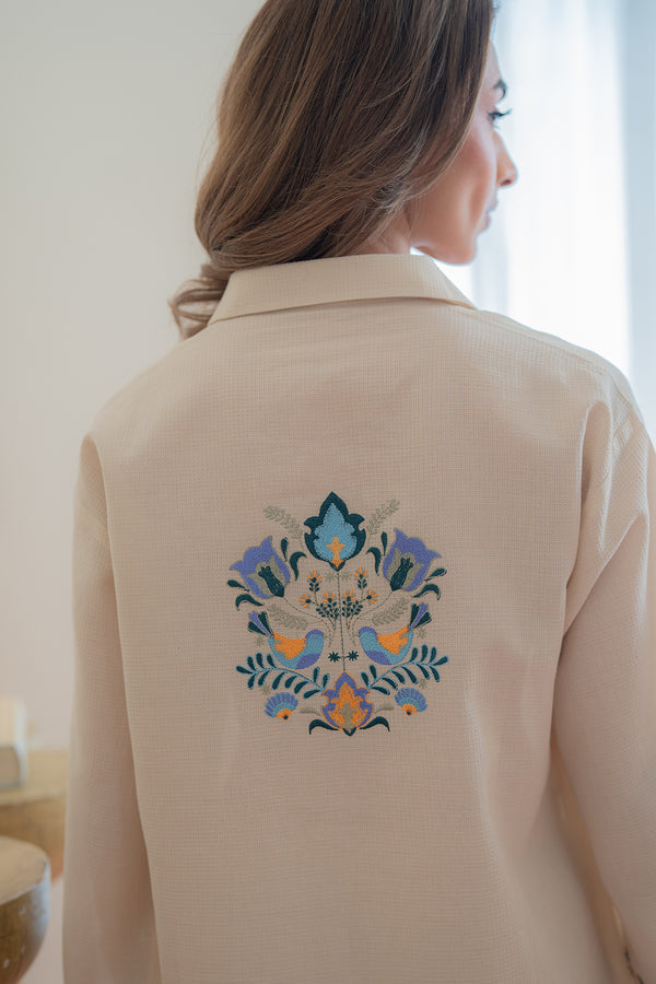 Sahar | Pret Essentials Winter 25 | Ivory Gleam-7