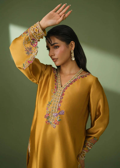 Jeem | Celestial Luxe Formals | MOSS MUSTARD
