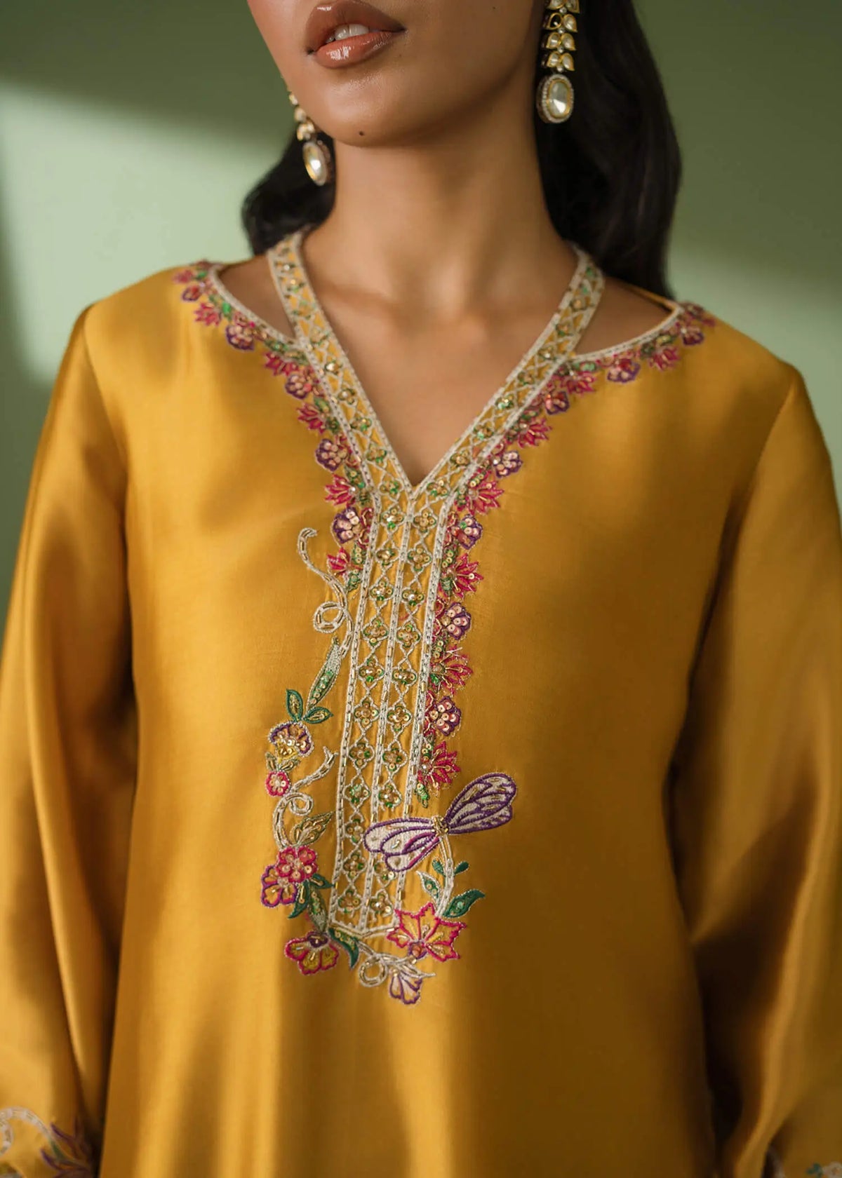 Jeem | Celestial Luxe Formals | MOSS MUSTARD, image 3