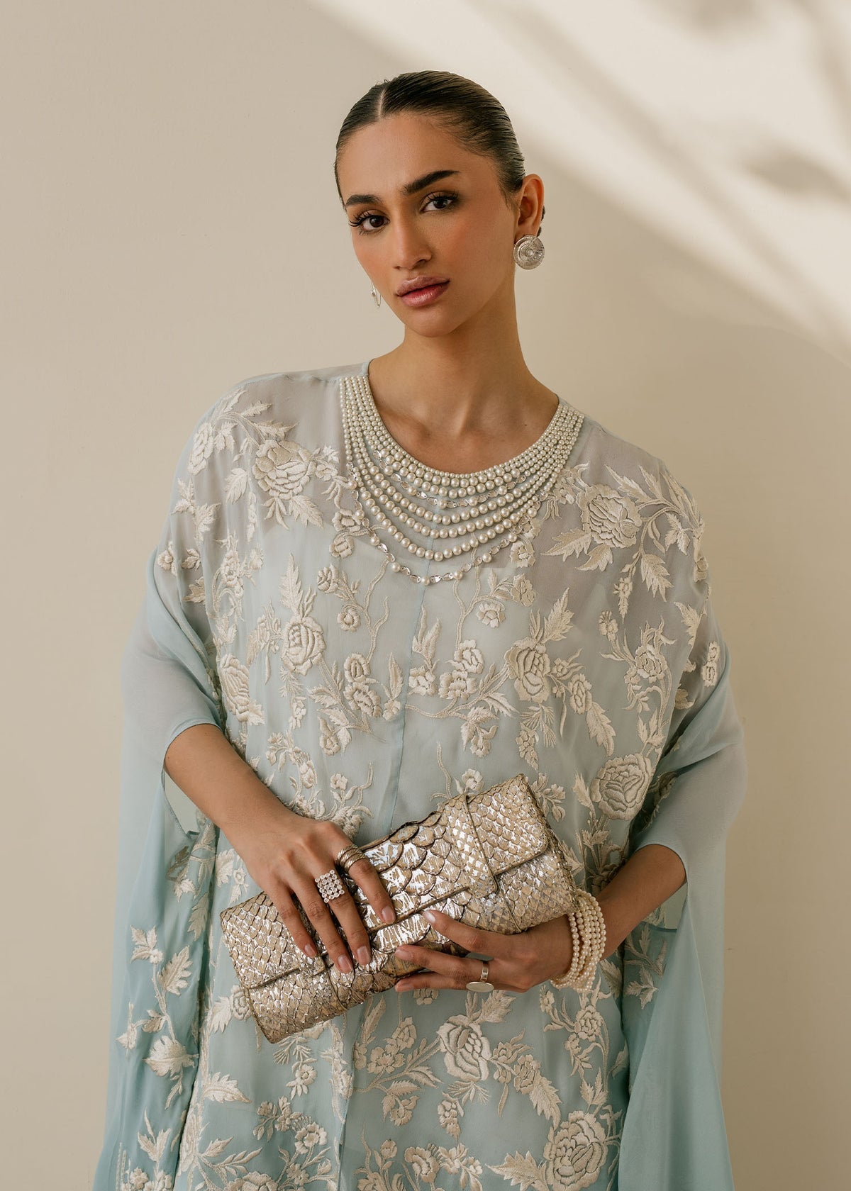 Mahgul | Samara Pret | Sea Pearl -  Mahgul Ladies Clothes - Original Designer Dress - House of Maryam