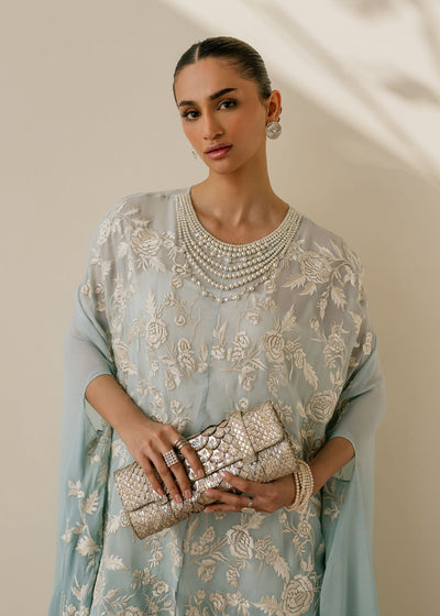Mahgul | Samara Pret | Sea Pearl -  Mahgul Ladies Clothes - Original Designer Dress - House of Maryam