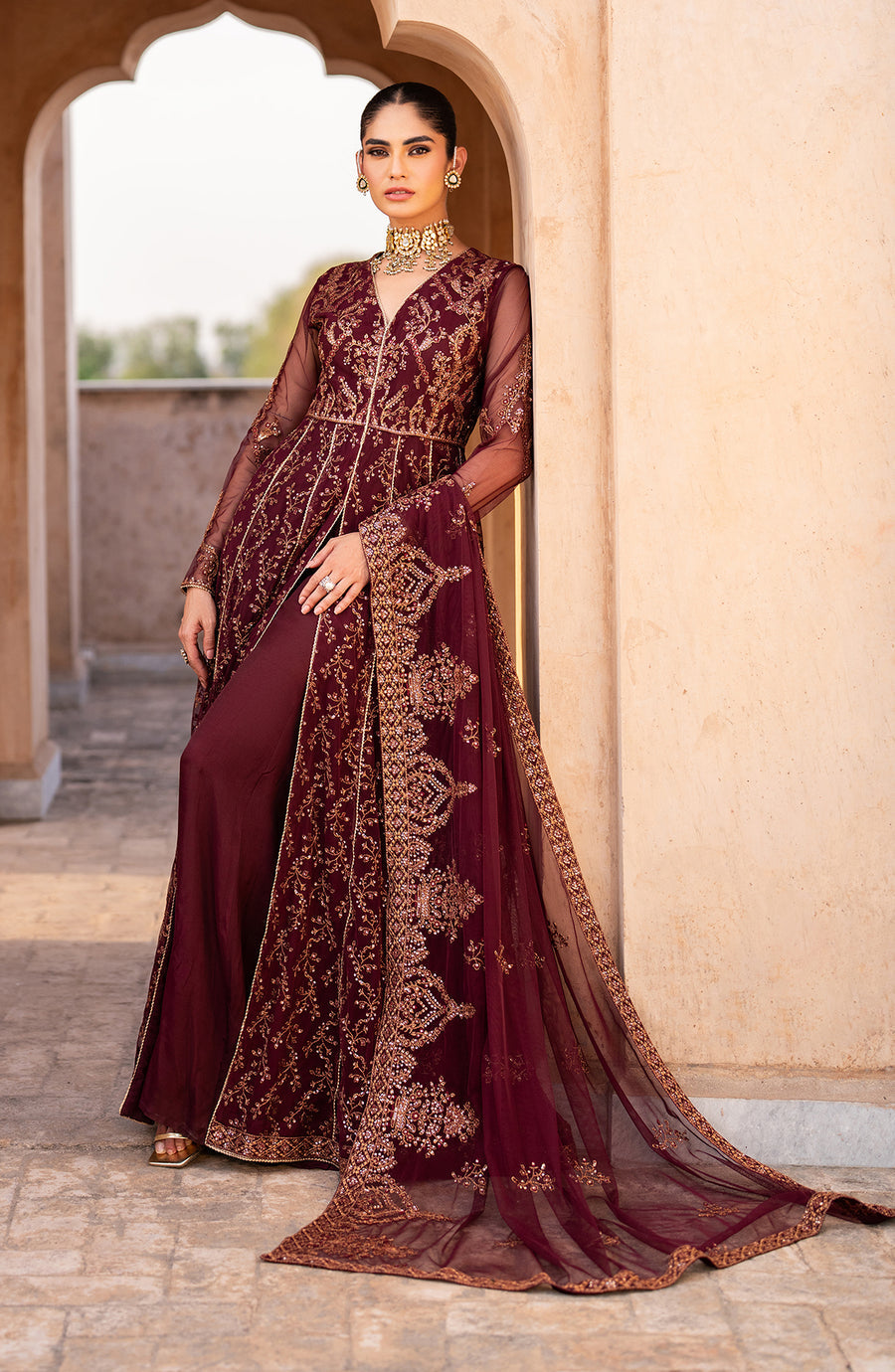 Zarif | Sahiba Formals | UNST-SBA-01 ELIF -  Zarif Ladies Clothes - Original Designer Dress - House of Maryam