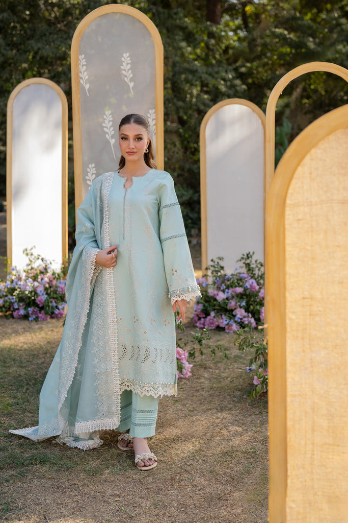 Florent | Chikankari Eid 25 | FLC-1A -  Florent Ladies Clothes - Original Designer Dress - House of Maryam