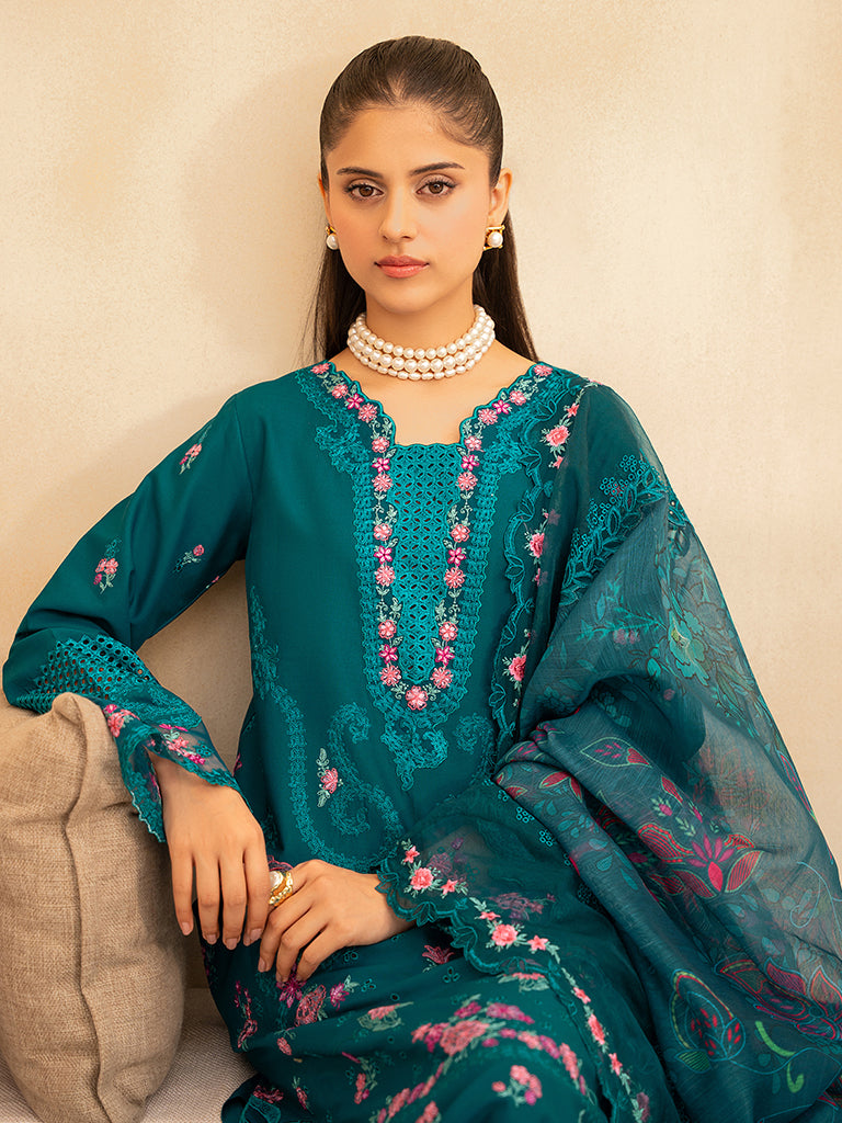 Rajbari | Jahaan Premium Festive Lawn | ZARA (Jahan) 3-A -  Rajbari Ladies Clothes - Original Designer Dress - House of Maryam
