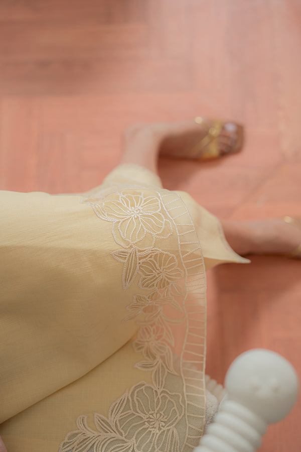 Sahar | Pret Essentials Winter 25 | Lemon Sorbet-5