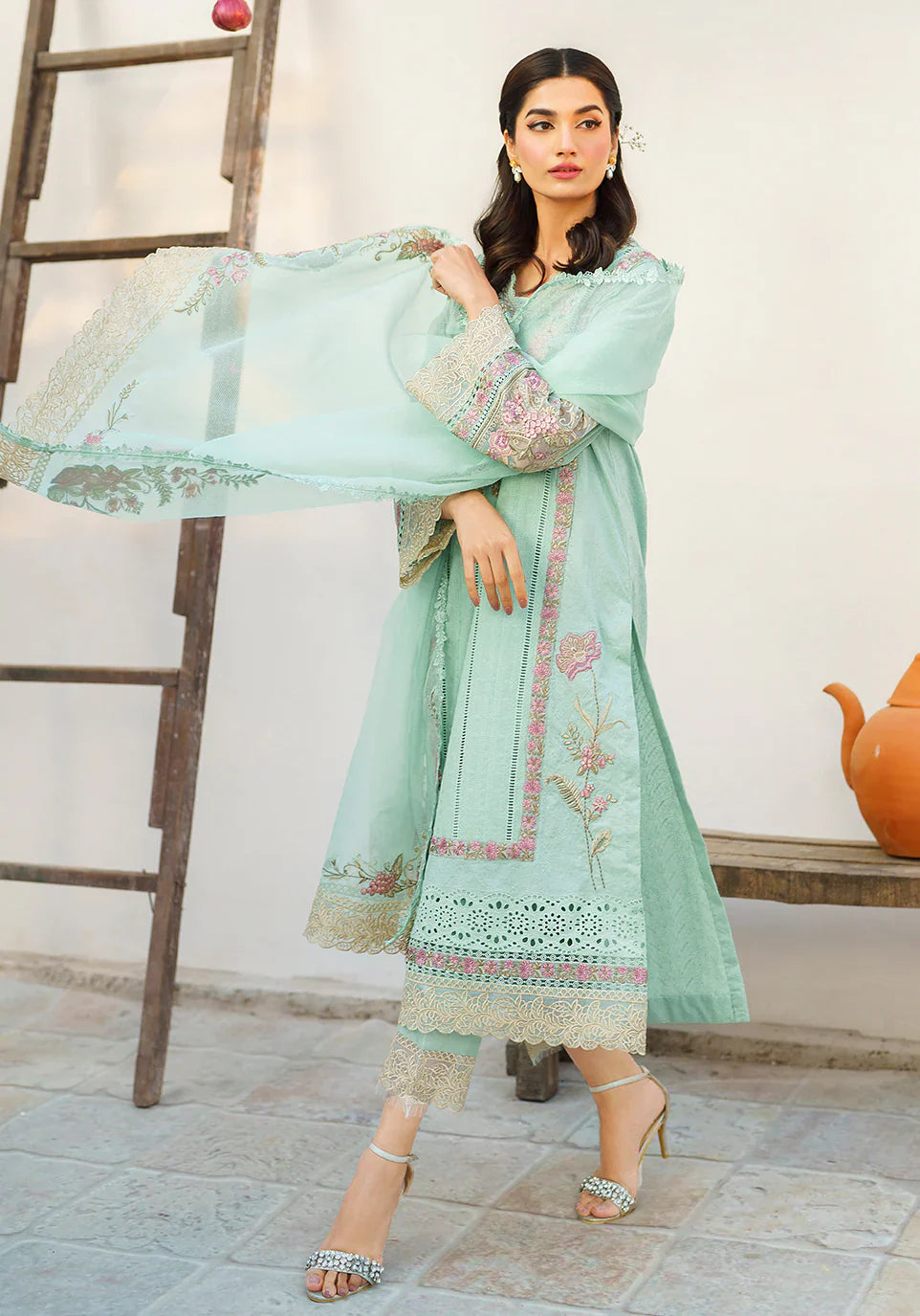 Zarqash | Belle Ame 24 | BL 006 Aqua Blue by Zarqash - House of Maryam