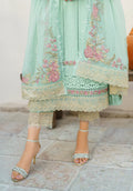 Zarqash | Belle Ame 24 | BL 006 Aqua Blue by Designer Zarqash - House of Maryam - Pakistani Designer Ethnic Wear in {{ shop.shopifyCountryName }}