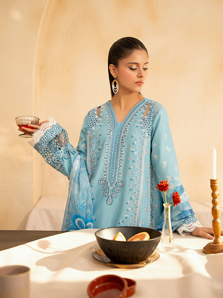 Rajbari | Jahaan Premium Festive Lawn | SIRA (Jahan) 5-B -  Rajbari Ladies Clothes - Original Designer Dress - House of Maryam