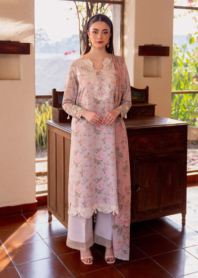 Myeesha | Lamhay Luxury Lawn 25 | Kanwal (Long Shirt) -  Myeesha Ladies Clothes - Original Designer Dress - House of Maryam