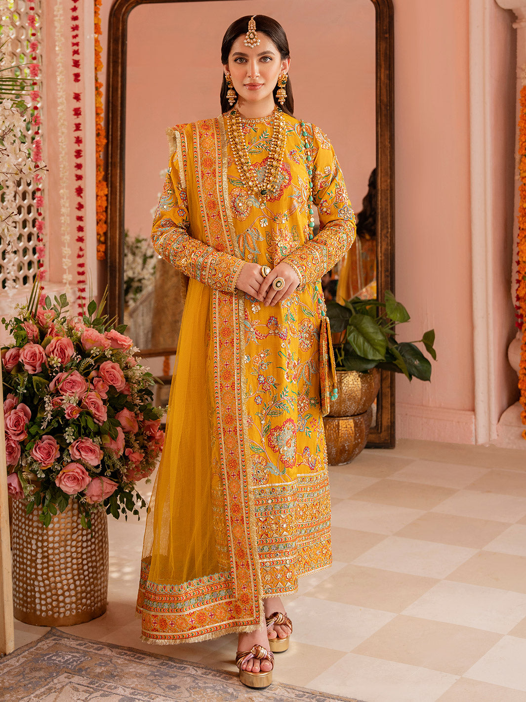 Faiza Faisal | Heeriye Luxury Formals | Sofia -  Faiza Faisal Formal - Original Designer Dress - House of Maryam