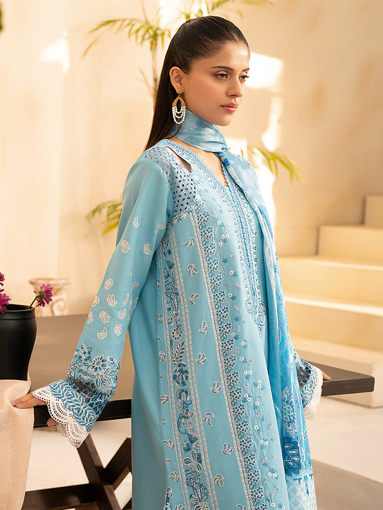 Rajbari | Jahaan Premium Festive Lawn | SIRA (Jahan) 5-B -  Rajbari Ladies Clothes - Original Designer Dress - House of Maryam