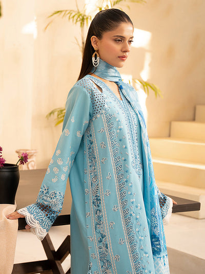 Rajbari | Jahaan Premium Festive Lawn | SIRA (Jahan) 5-B -  Rajbari Ladies Clothes - Original Designer Dress - House of Maryam