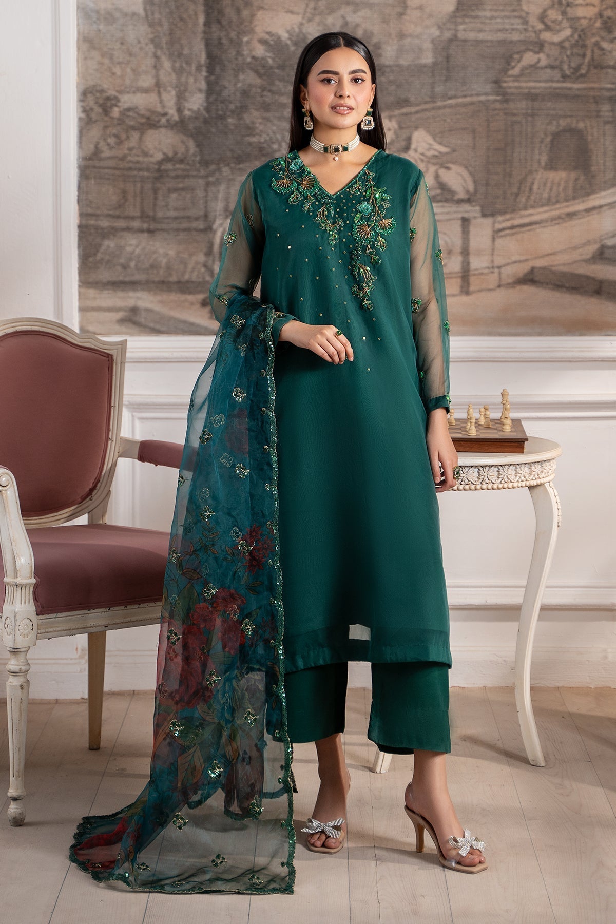 Charizma | Festive Pret | CMA-5-120 -  Charizma Ladies Clothes - Original Designer Dress - House of Maryam