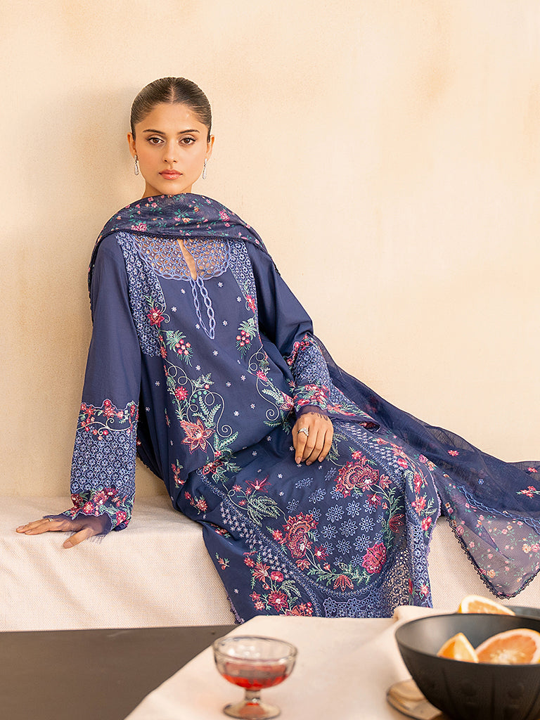 Rajbari | Jahaan Premium Festive Lawn | TALIAH (Jahan) 2-B -  Rajbari Ladies Clothes - Original Designer Dress - House of Maryam