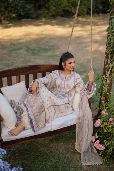 Florent | Chikankari Eid 25 | FLC- 3B -  Florent Ladies Clothes - Original Designer Dress - House of Maryam