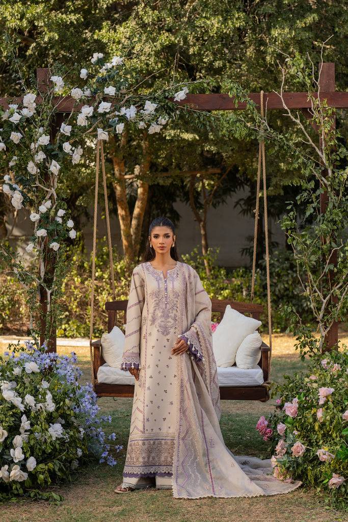 Florent | Chikankari Eid 25 | FLC- 3B -  Florent Ladies Clothes - Original Designer Dress - House of Maryam