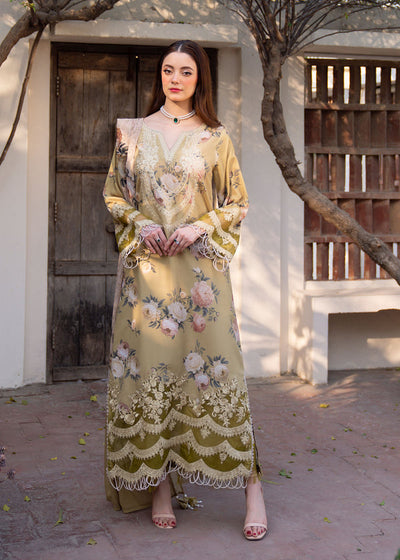 Myeesha | Lamhay Luxury Lawn 25 | Zarnish -  Myeesha Ladies Clothes - Original Designer Dress - House of Maryam