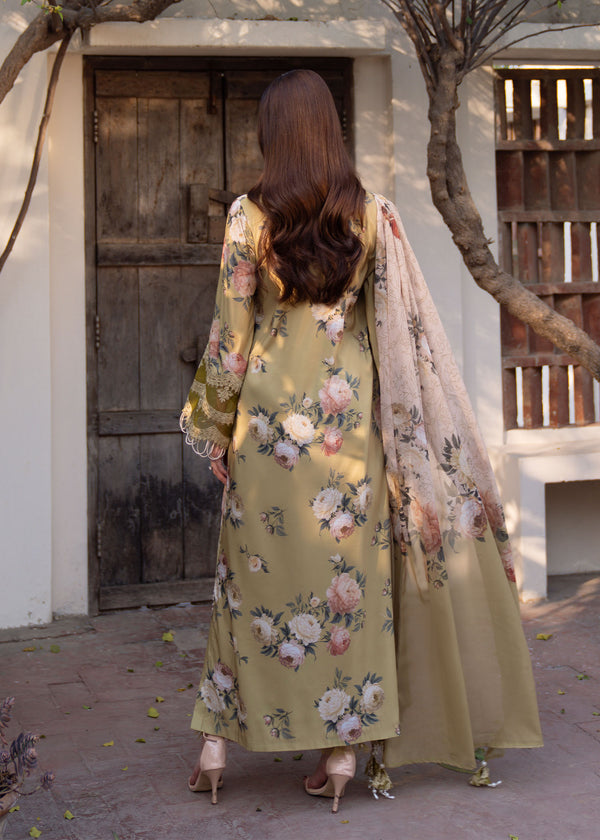Myeesha | Lamhay Luxury Lawn 25 | Zarnish -  Myeesha Ladies Clothes - Original Designer Dress - House of Maryam