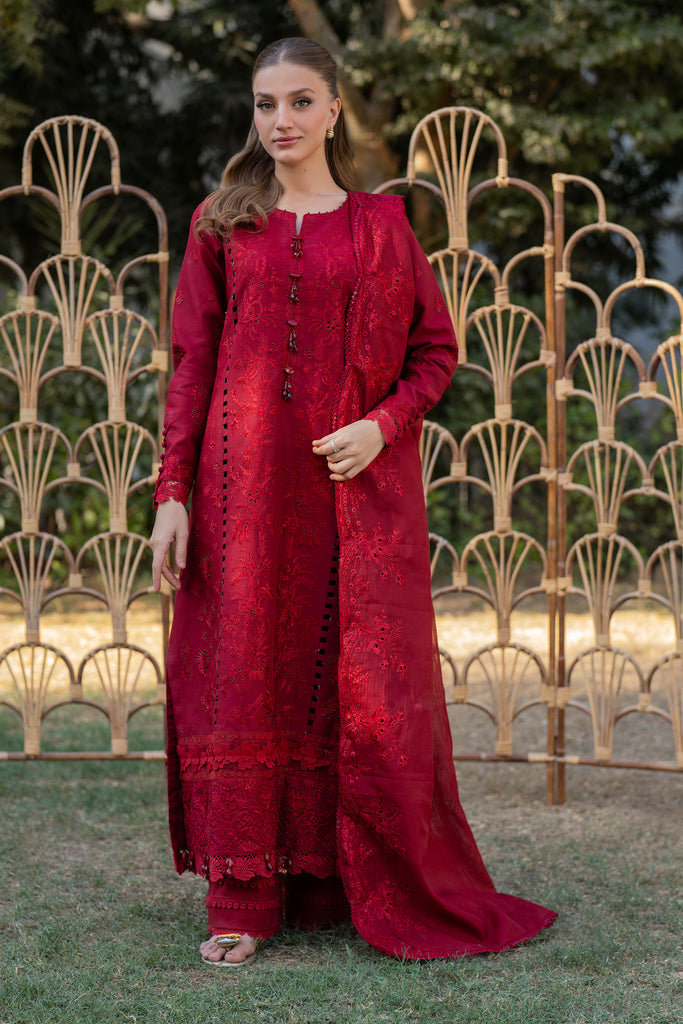 Florent | Chikankari Eid 25 | FLC- 4B -  Florent Ladies Clothes - Original Designer Dress - House of Maryam