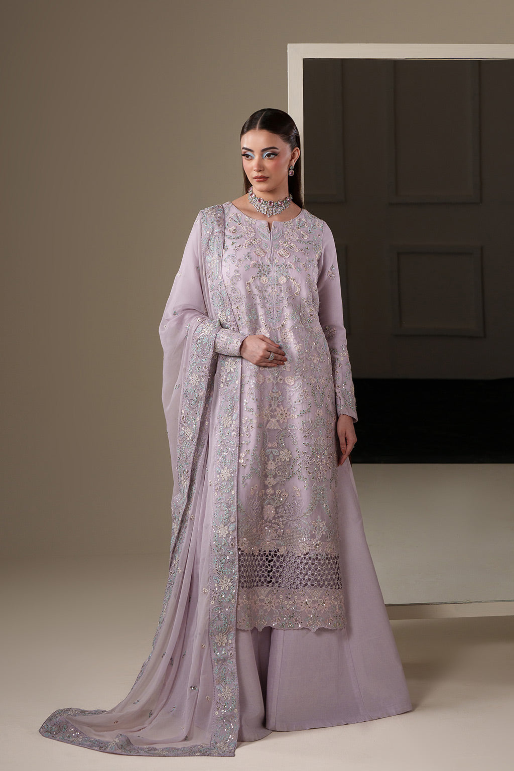 Emaan Adeel | Nouvelle Luxury Chiffon |MIRA, image 6