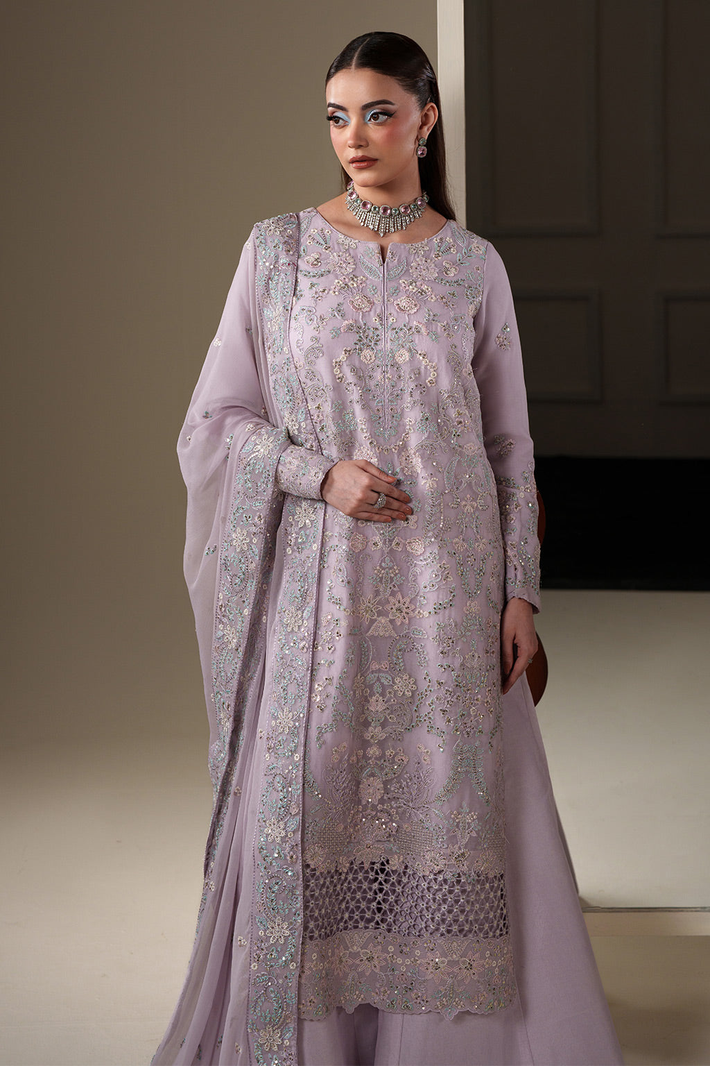 Emaan Adeel | Nouvelle Luxury Chiffon |MIRA, image 5