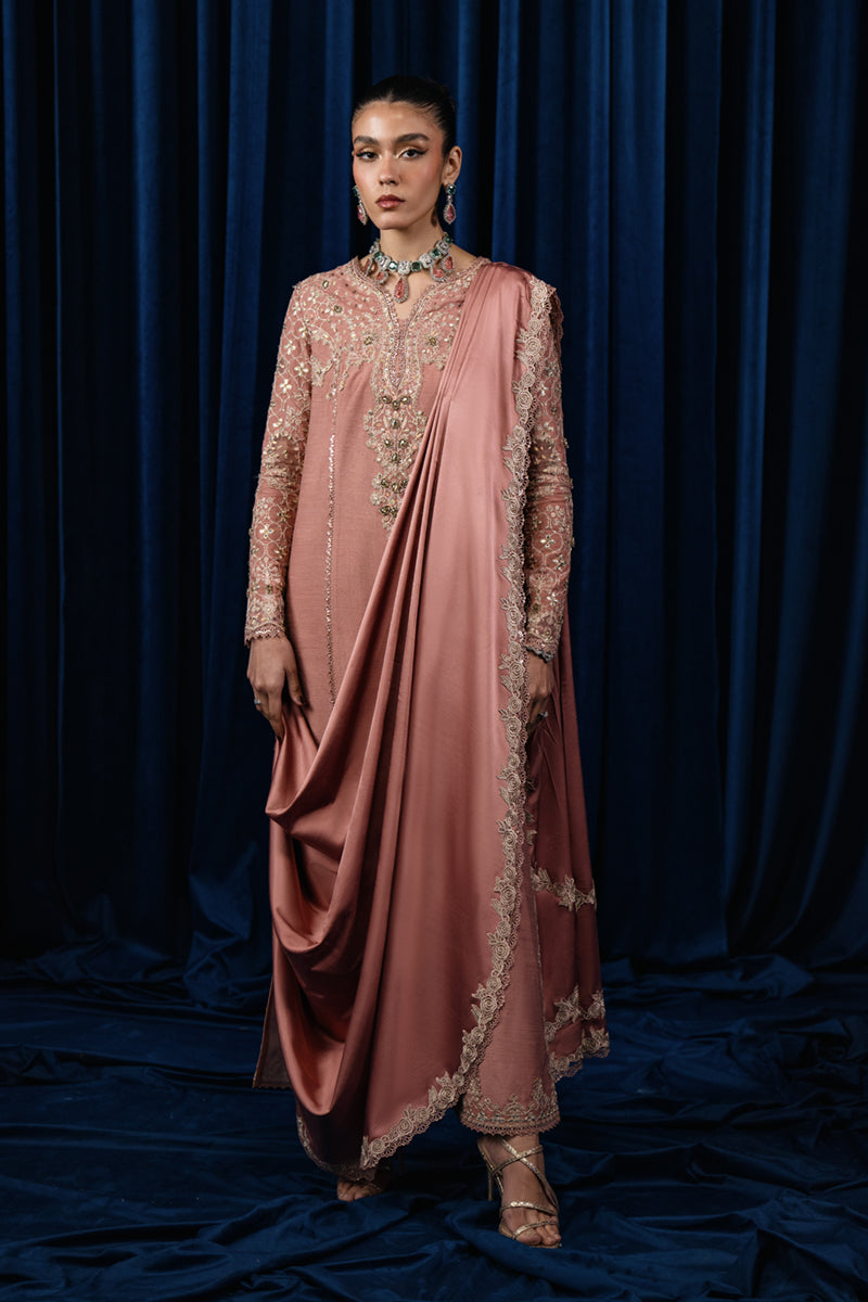 Qalamkar | Luxe Pret | CR-01 NYLA by Designer Qalamkar - House of Maryam - Pakistani Designer Ethnic Wear in {{ shop.shopifyCountryName }}