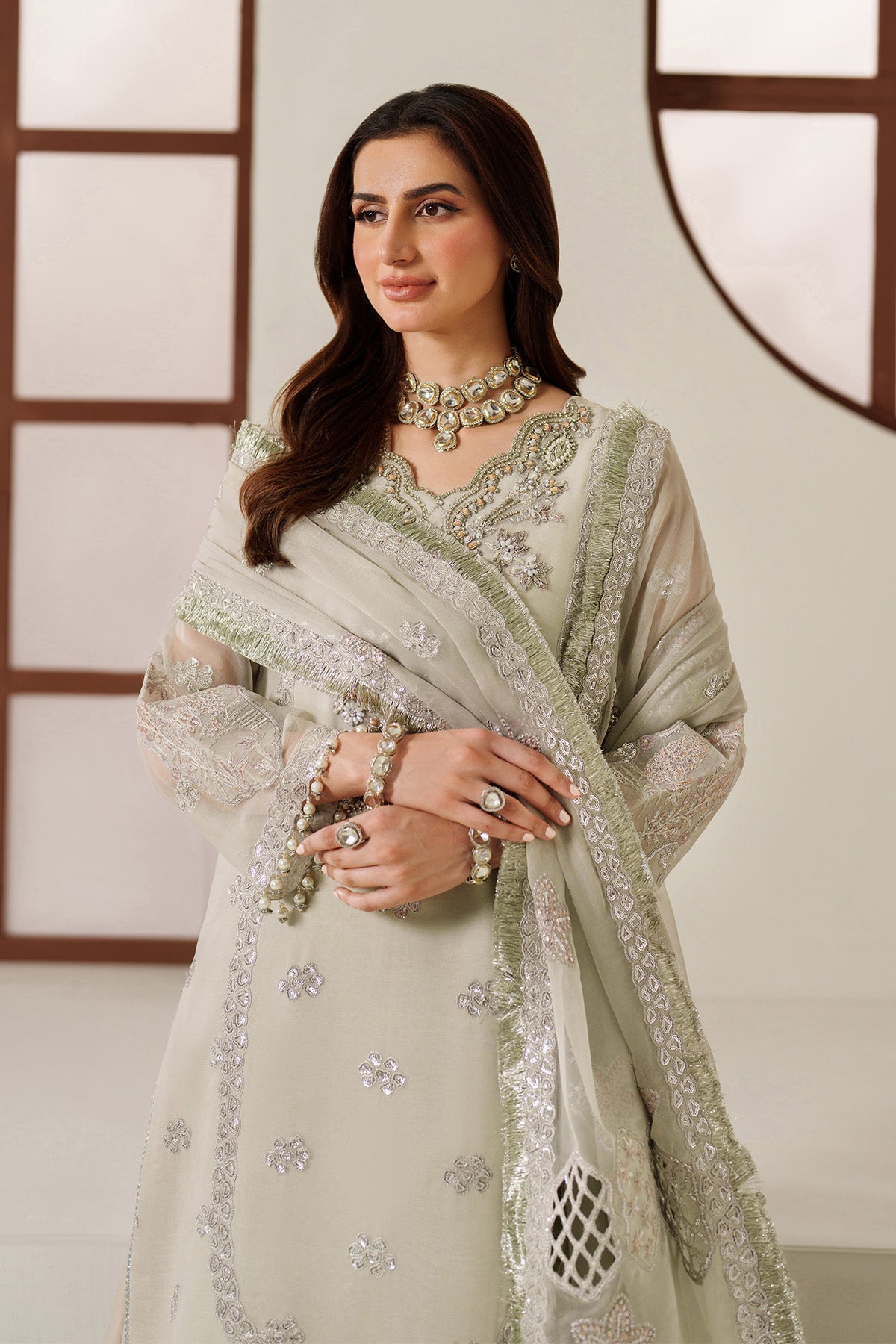 Alizeh | Reena Handmade 25 | AF-HM-4048-Nashmia, image 4