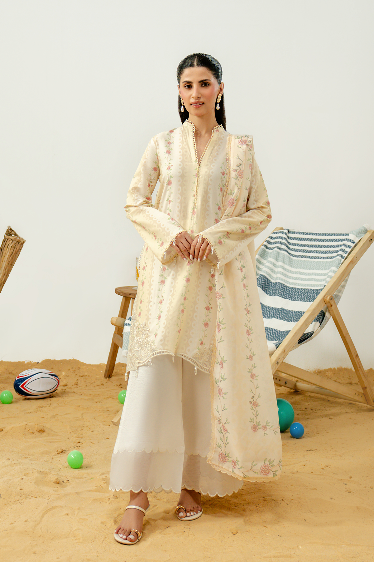 Zarposh | Sundaze Luxe Pret | Lunelle-1